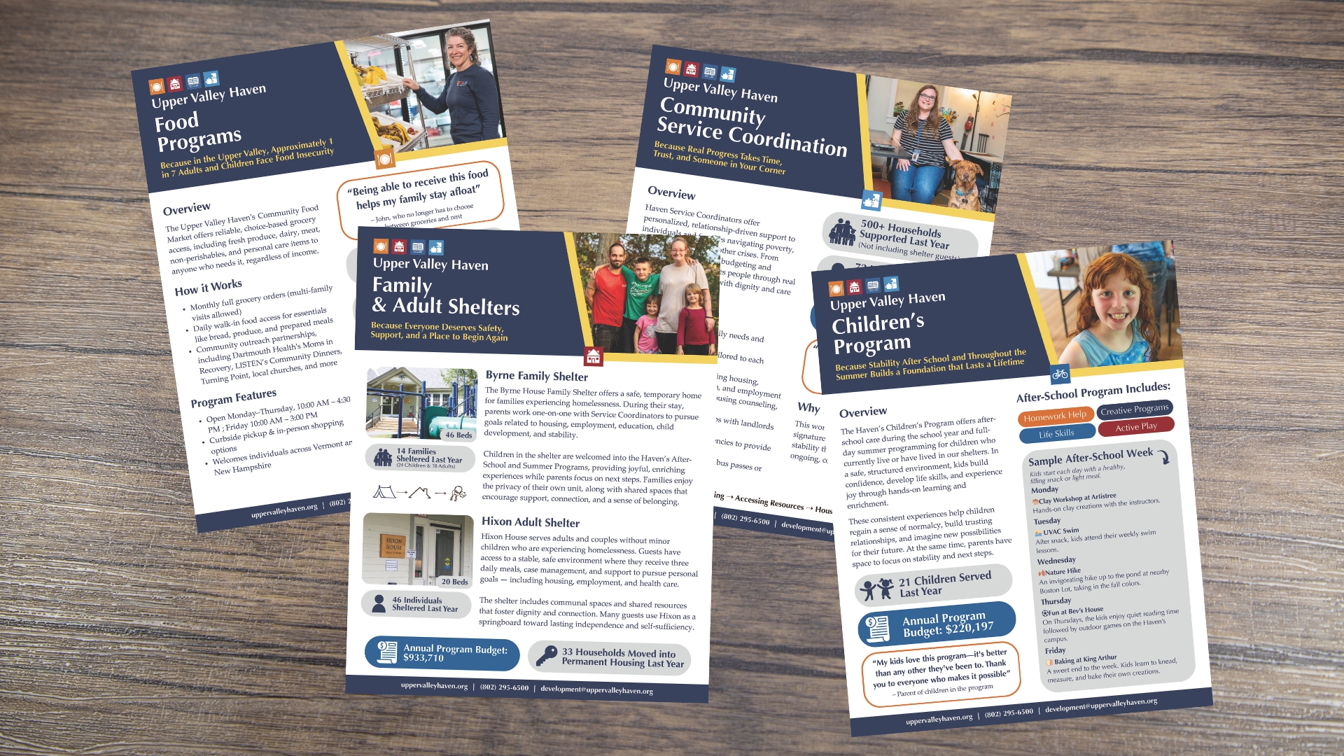 Program One Pagers